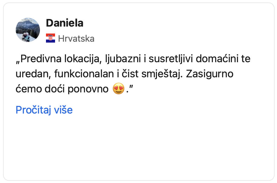 Recenzija s Booking.com platforme Recenzija s Booking.com platforme
